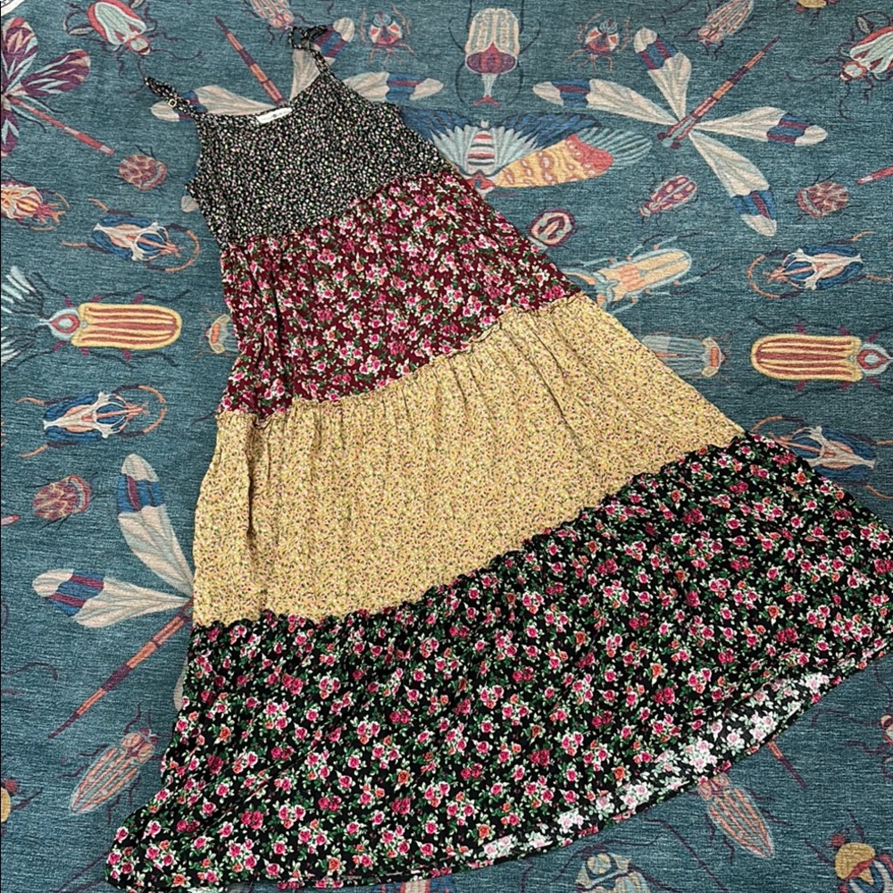 Gorgeous like new Natural Life Kaia tiered maxi dress XS/S - Picture 2 of 6